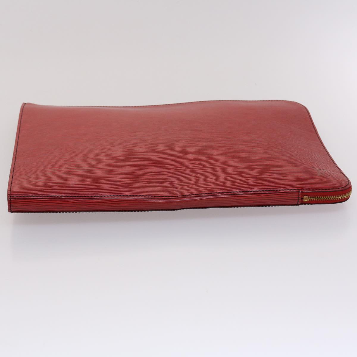 LOUIS VUITTON Epi Posh Documents Clutch Bag Red M54497 LV 45493