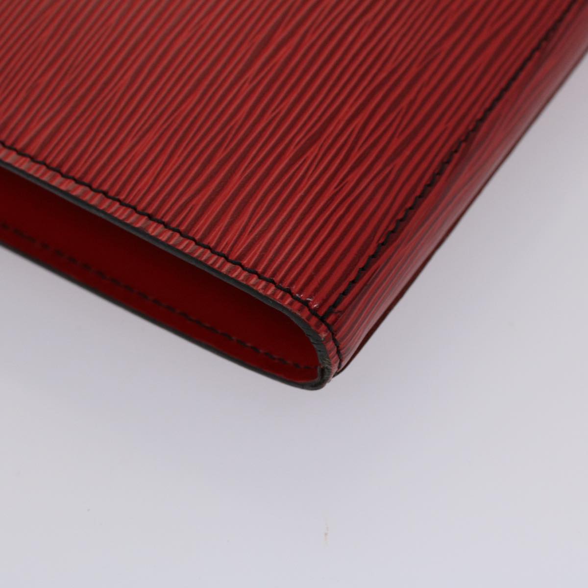 LOUIS VUITTON Epi Posh Documents Clutch Bag Red M54497 LV 45493