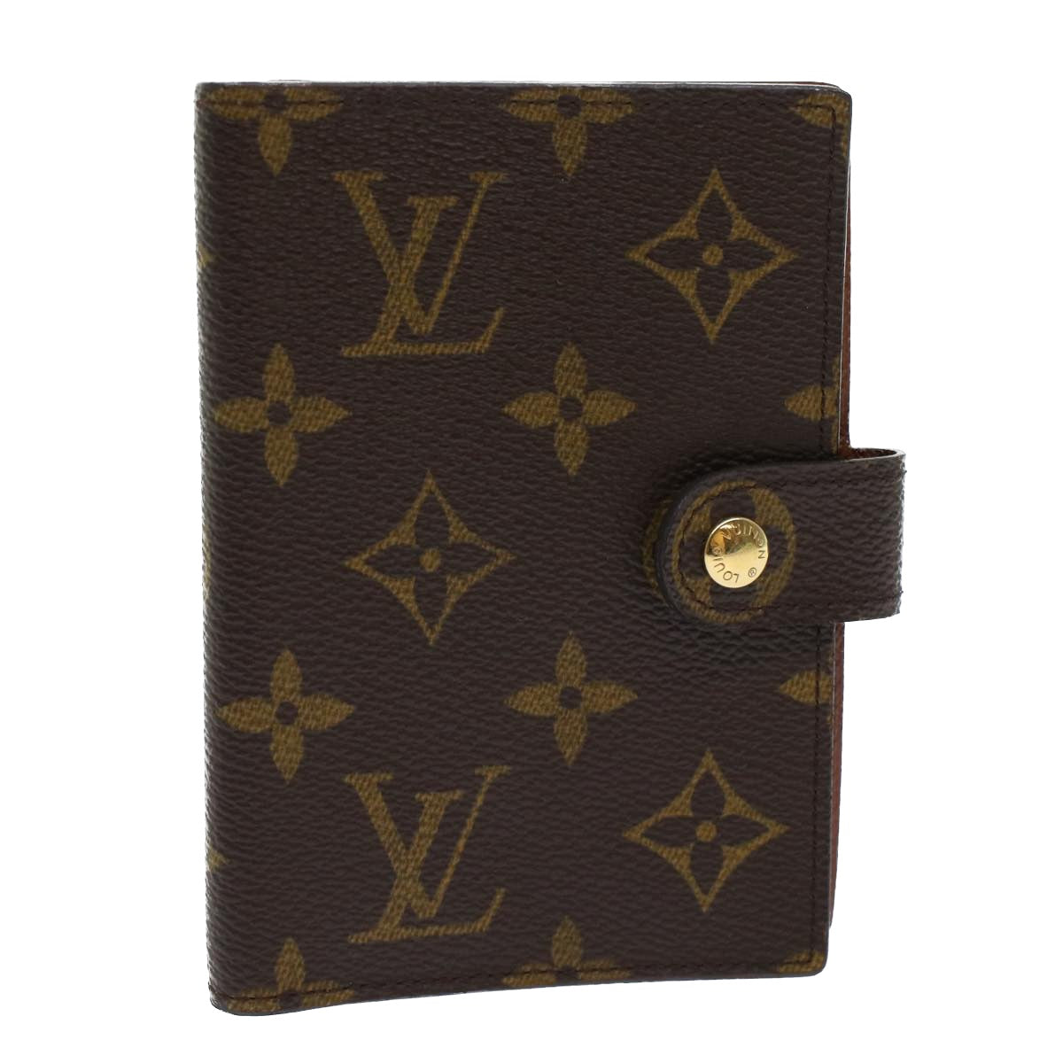 LOUIS VUITTON Monogram Etui Palm PDA Day Planner Cover M63028 LV 45495