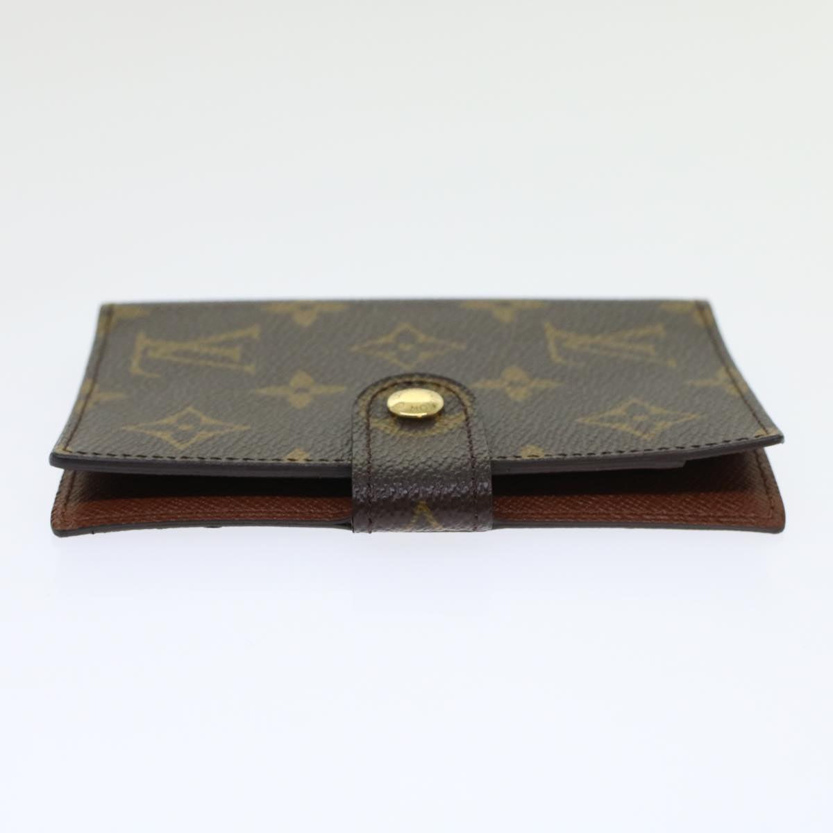 LOUIS VUITTON Monogram Etui Palm PDA Day Planner Cover M63028 LV 45495