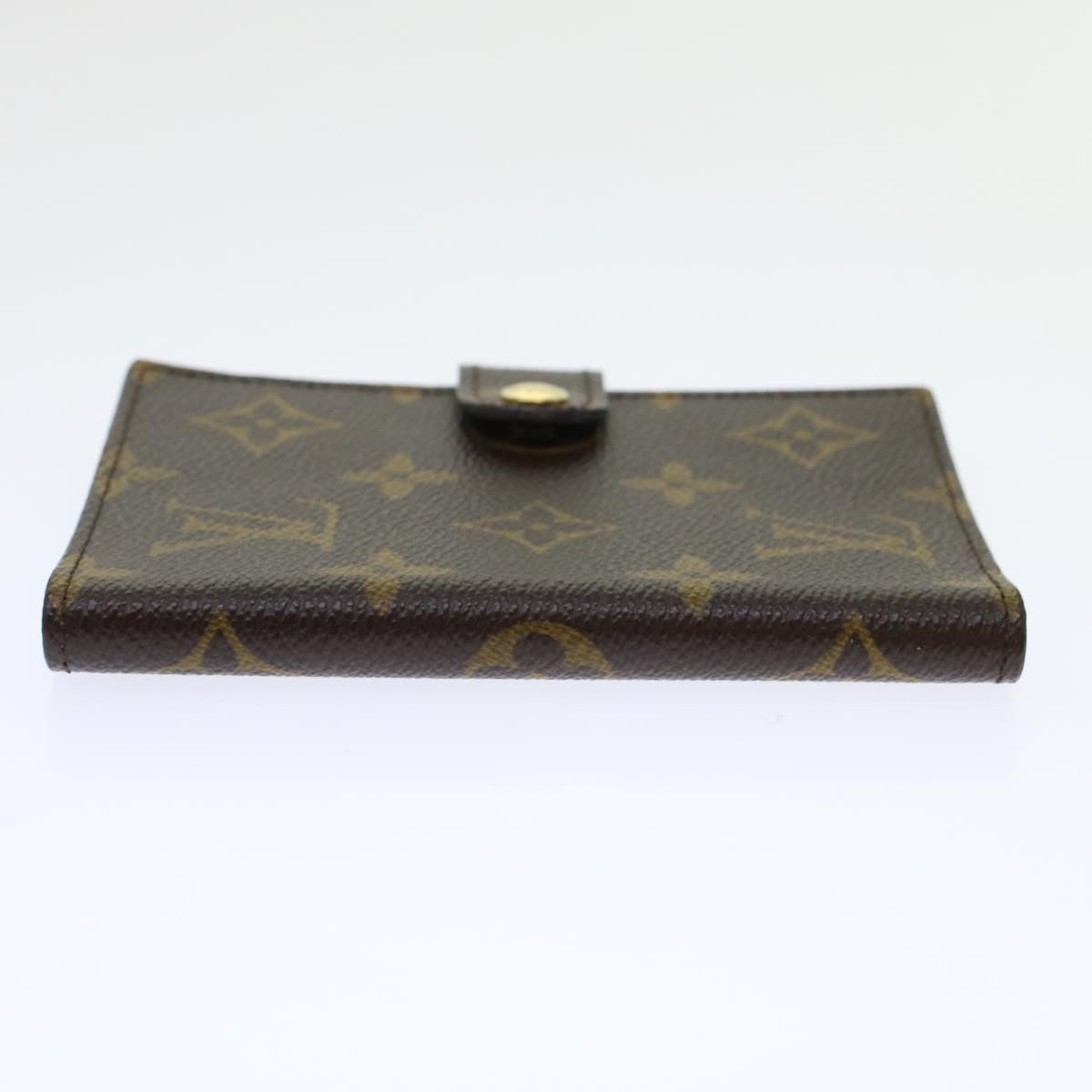 LOUIS VUITTON Monogram Etui Palm PDA Day Planner Cover M63028 LV 45495