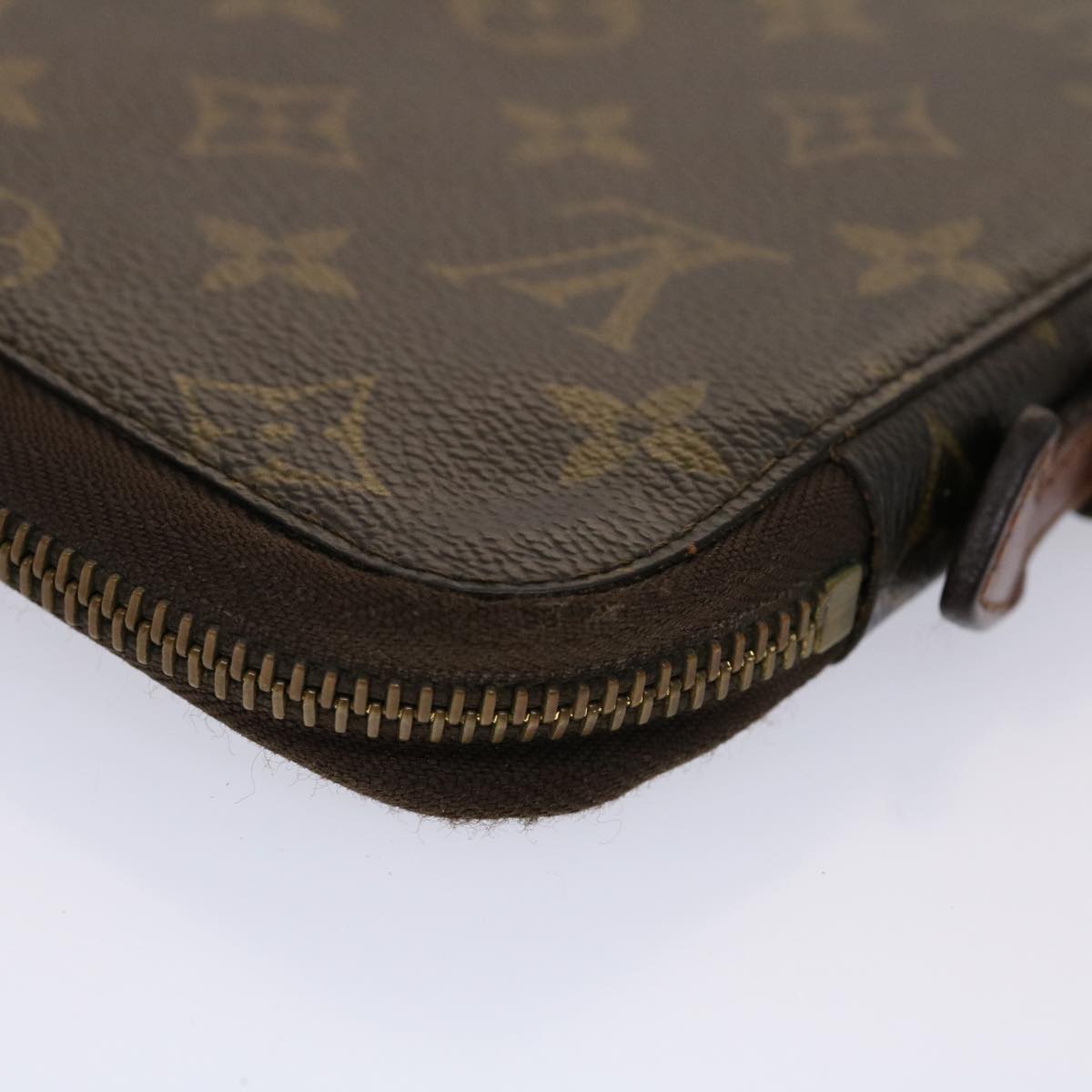 LOUIS VUITTON Monogram Poche Escapade Travel Case M60113 LV 45496