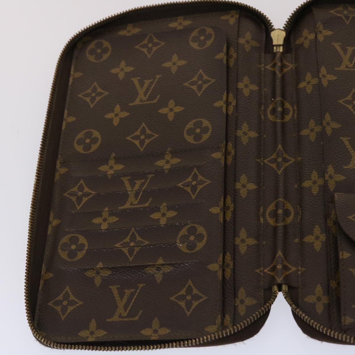 LOUIS VUITTON Monogram Poche Escapade Travel Case M60113 LV 45496