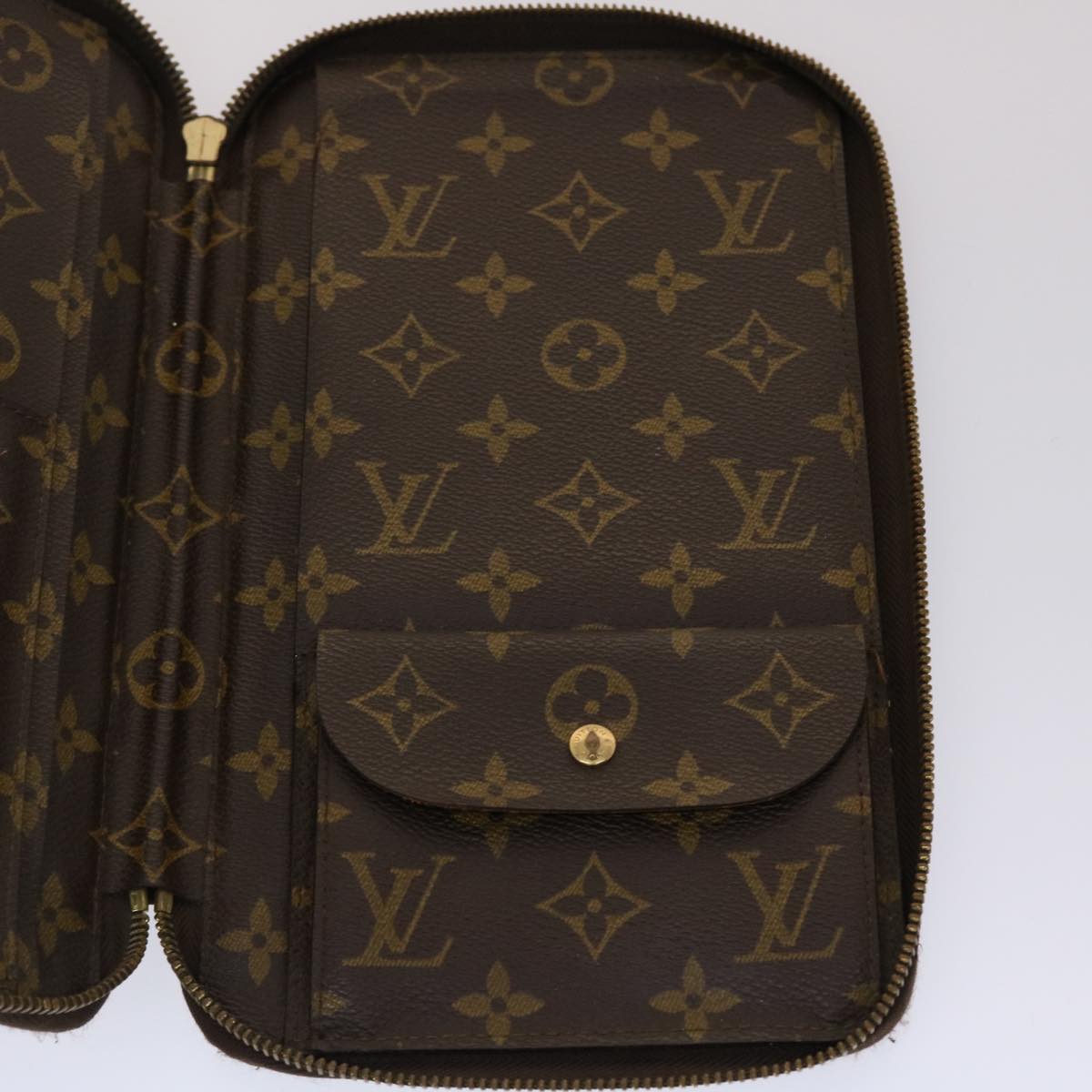 LOUIS VUITTON Monogram Poche Escapade Travel Case M60113 LV 45496