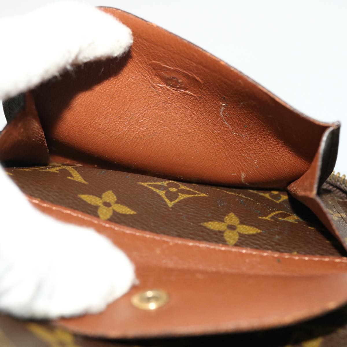 LOUIS VUITTON Monogram Poche Escapade Travel Case M60113 LV 45496