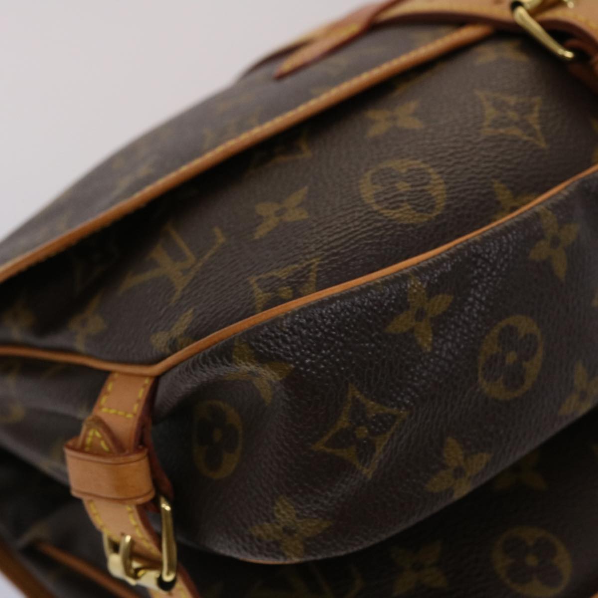LOUIS VUITTON Monogram Saumur 30 Shoulder Bag M42256 LV 45500