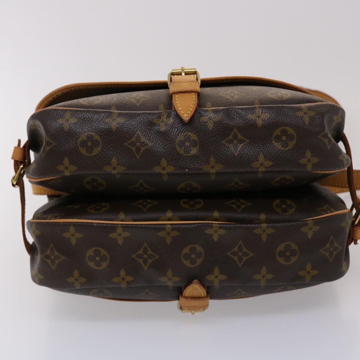 LOUIS VUITTON Monogram Saumur 30 Shoulder Bag M42256 LV 45500
