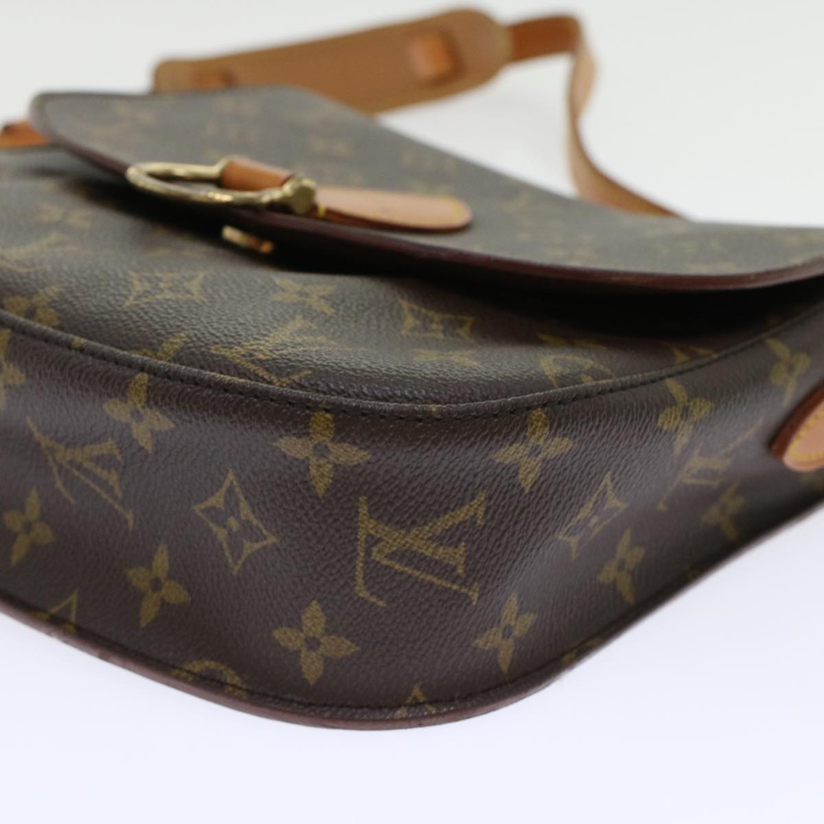 LOUIS VUITTON Monogram Saint Cloud GM Shoulder Bag M51242 LV 45502