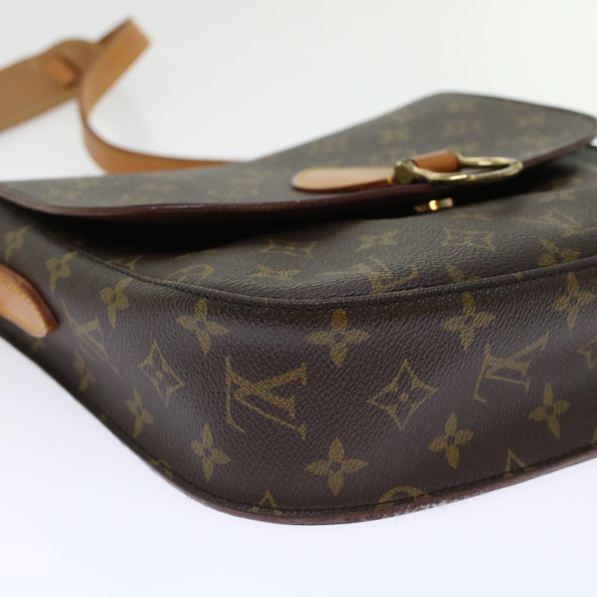 LOUIS VUITTON Monogram Saint Cloud GM Shoulder Bag M51242 LV 45502