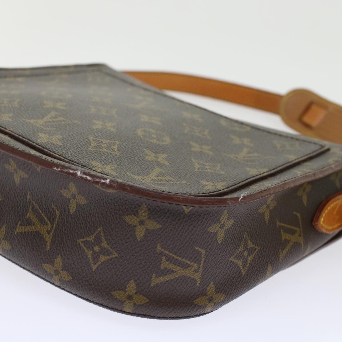 LOUIS VUITTON Monogram Saint Cloud GM Shoulder Bag M51242 LV 45502