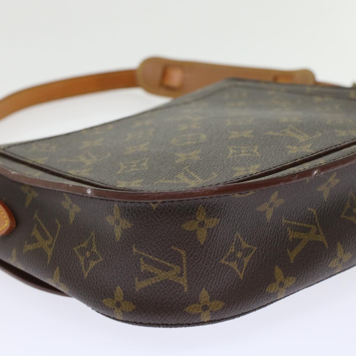LOUIS VUITTON Monogram Saint Cloud GM Shoulder Bag M51242 LV 45502
