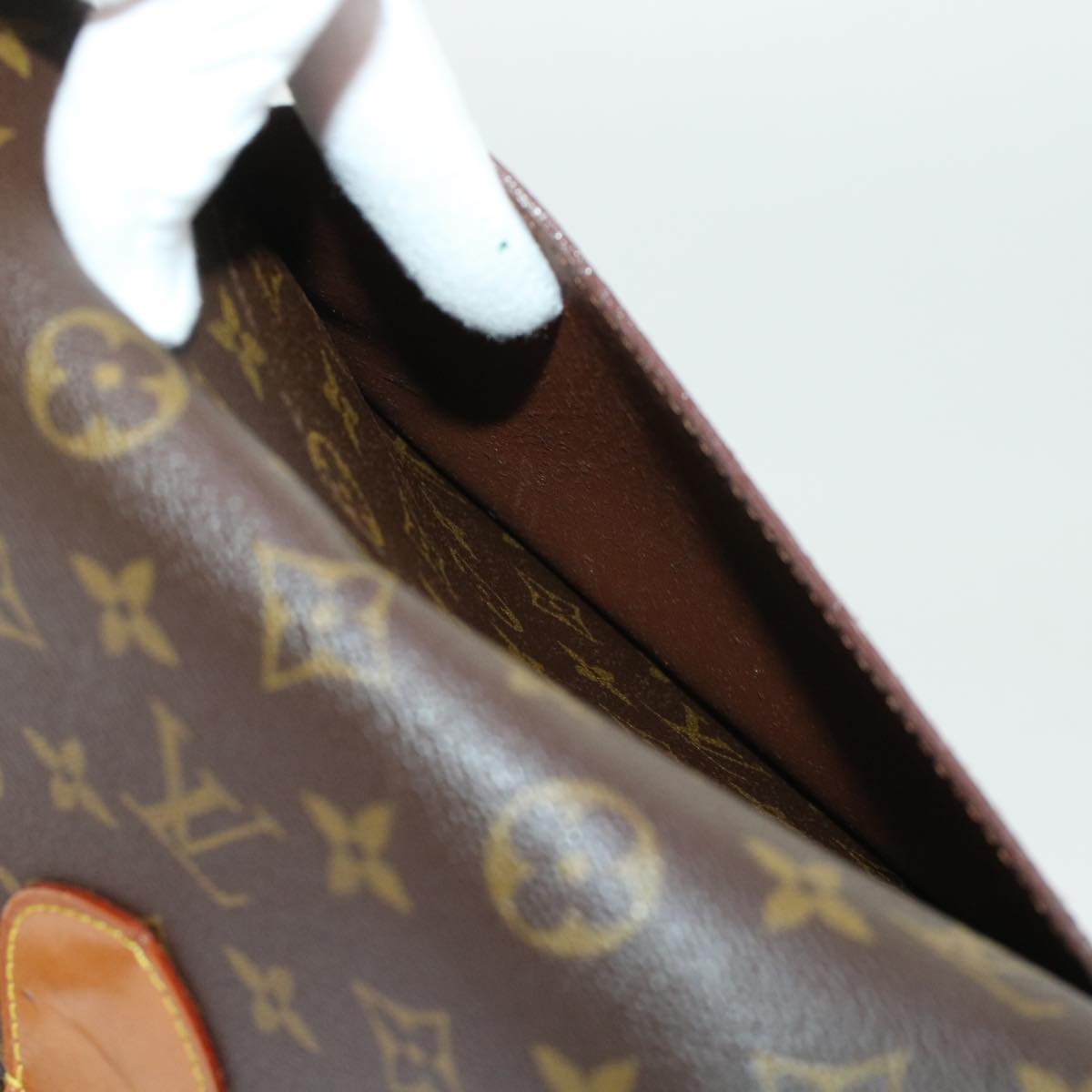 LOUIS VUITTON Monogram Saint Cloud GM Shoulder Bag M51242 LV 45502
