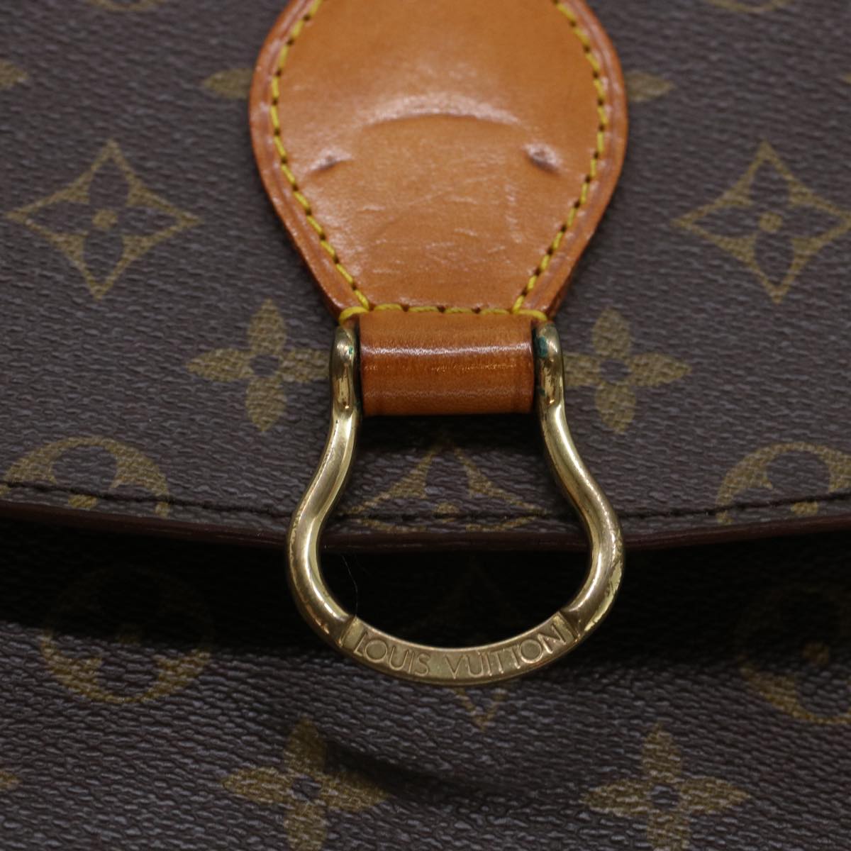 LOUIS VUITTON Monogram Saint Cloud GM Shoulder Bag M51242 LV 45502