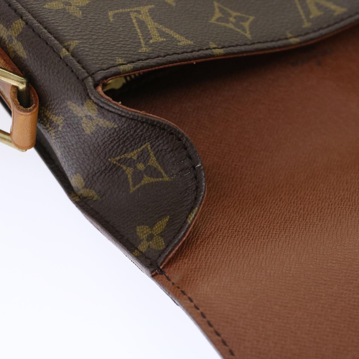LOUIS VUITTON Monogram Saint Cloud GM Shoulder Bag M51242 LV 45502