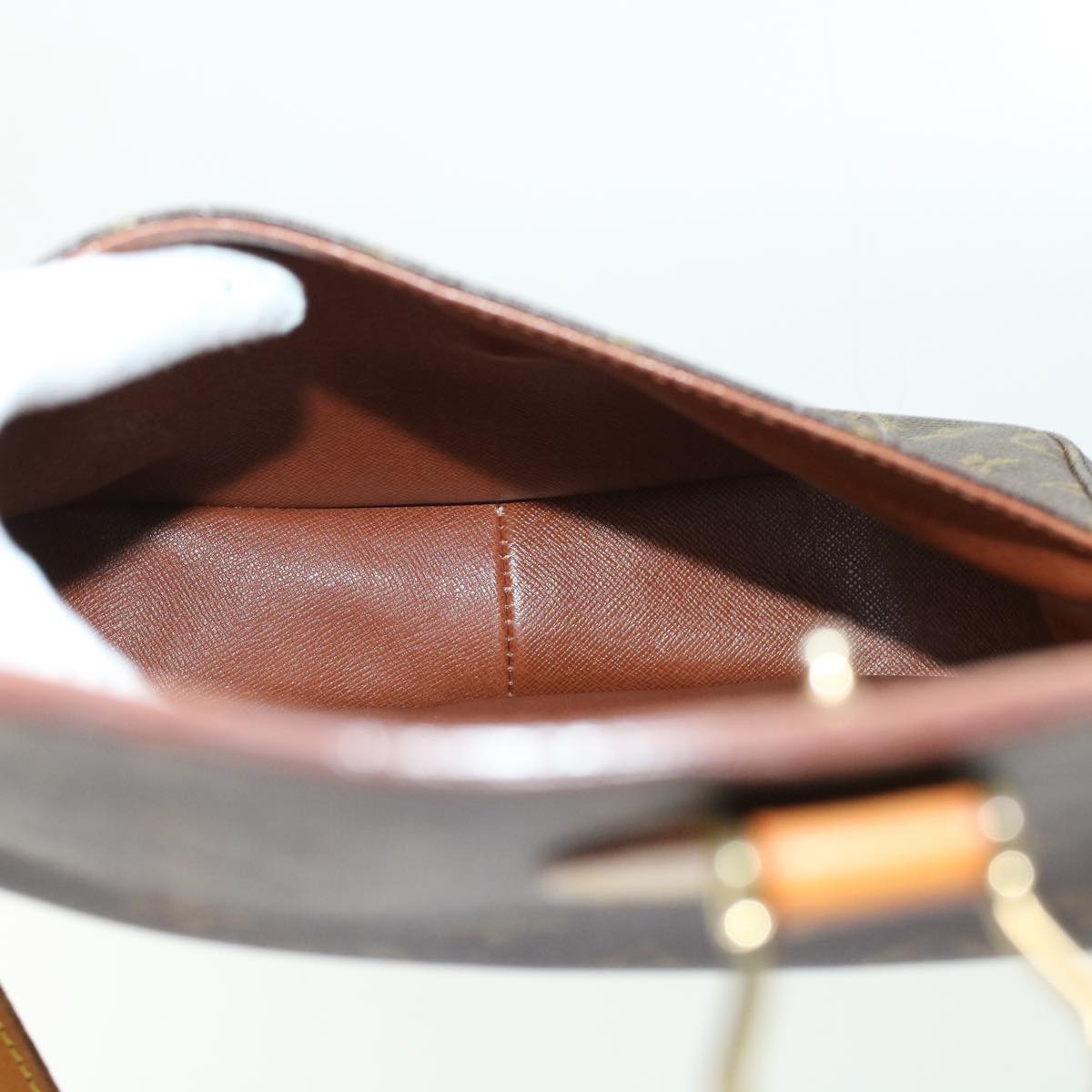 LOUIS VUITTON Monogram Saint Cloud GM Shoulder Bag M51242 LV 45502