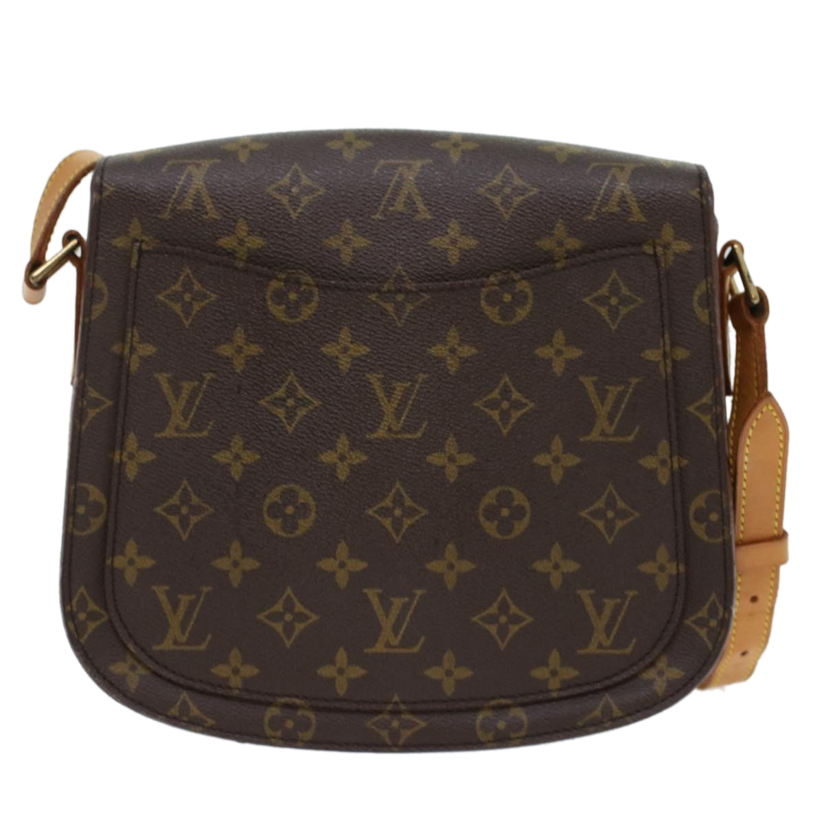 LOUIS VUITTON Monogram Saint Cloud GM Shoulder Bag M51242 LV 45502