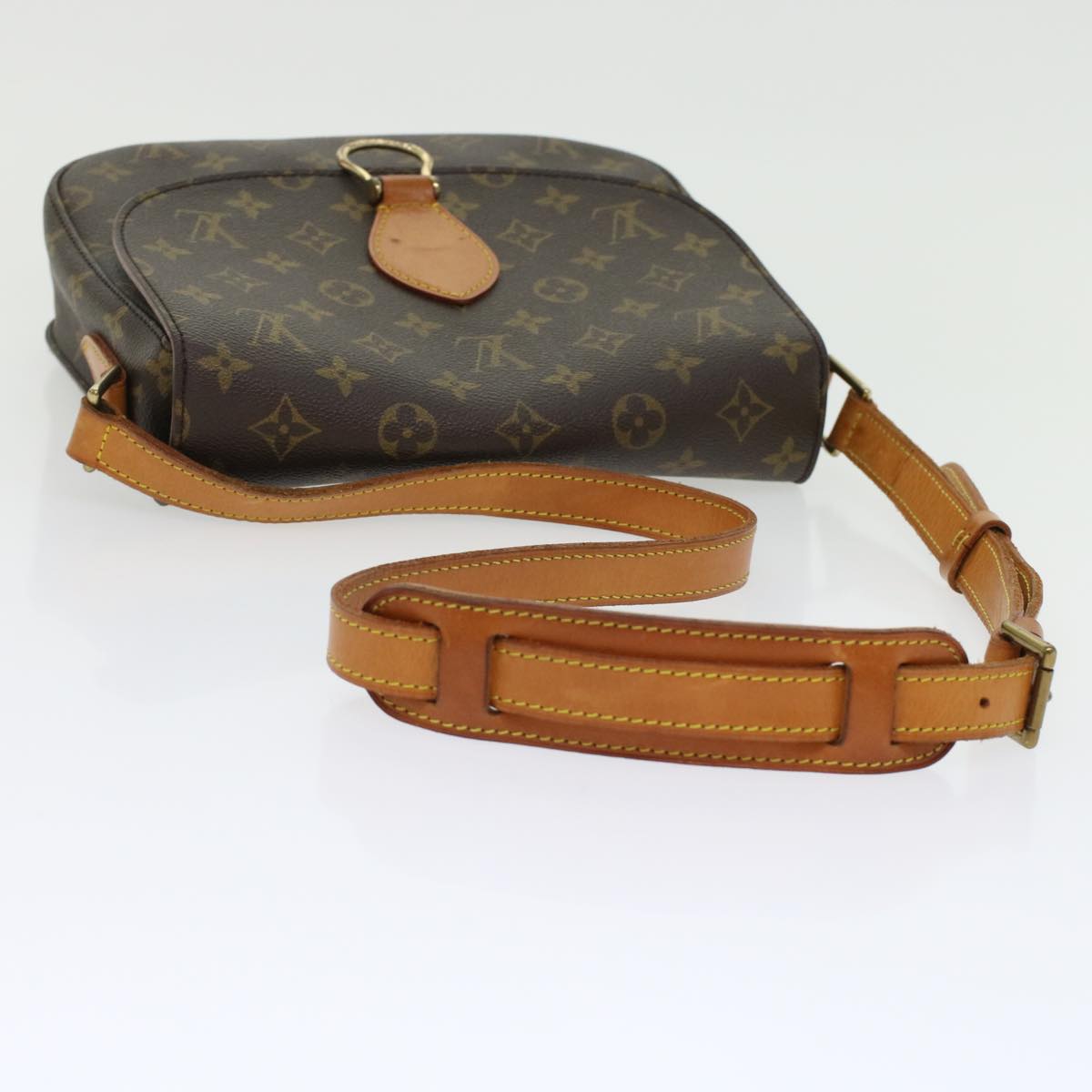 LOUIS VUITTON Monogram Saint Cloud GM Shoulder Bag M51242 LV 45502