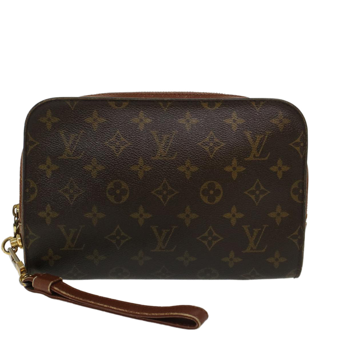 LOUIS VUITTON Monogram Orsay Clutch Bag M51790 LV 45507