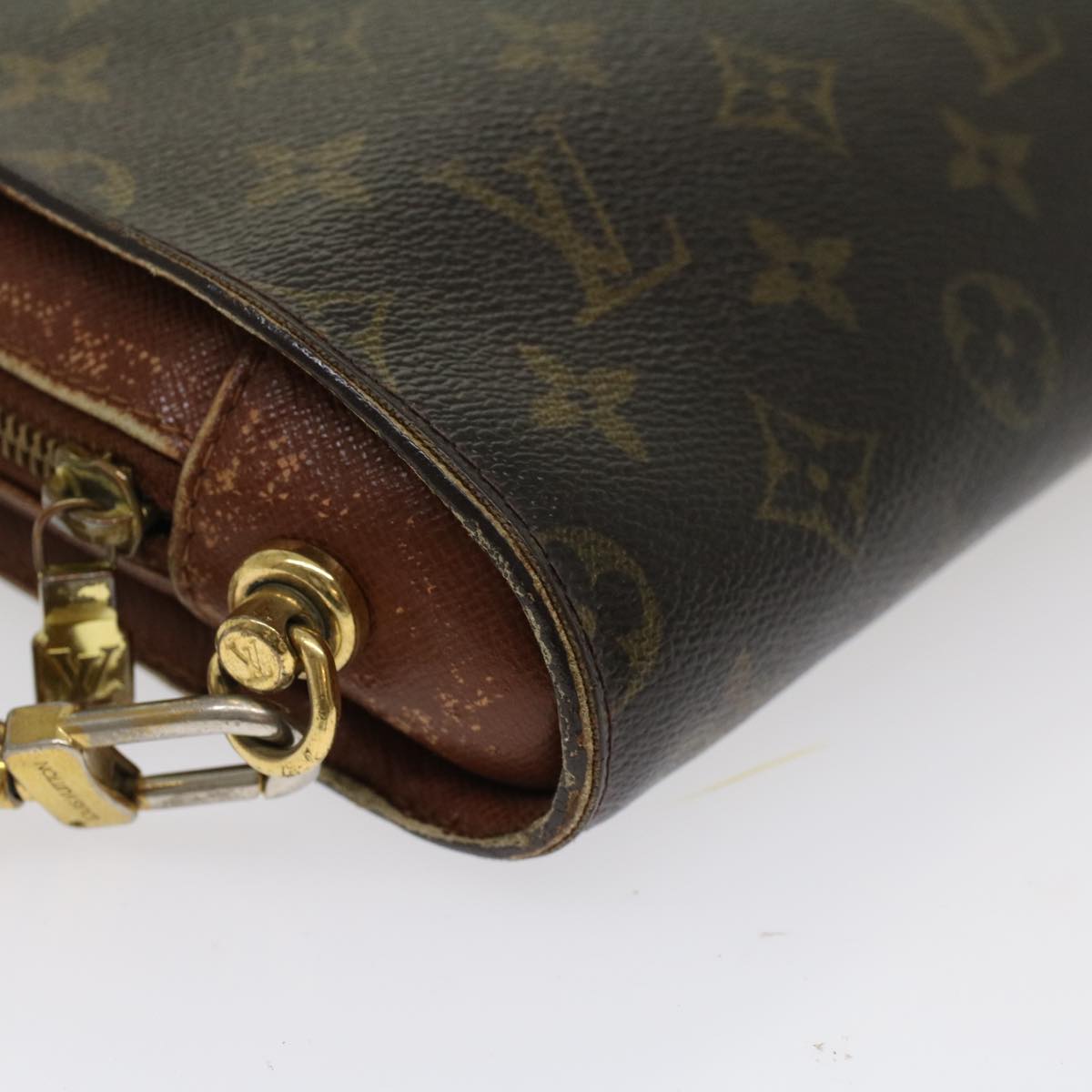 LOUIS VUITTON Monogram Orsay Clutch Bag M51790 LV 45507