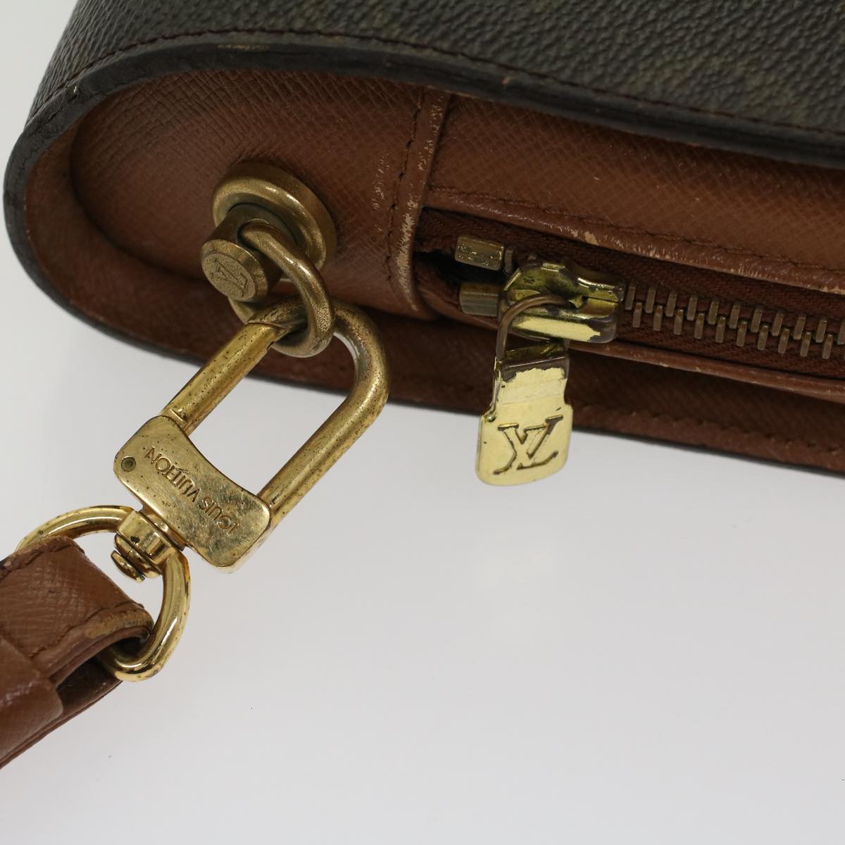 LOUIS VUITTON Monogram Orsay Clutch Bag M51790 LV 45508