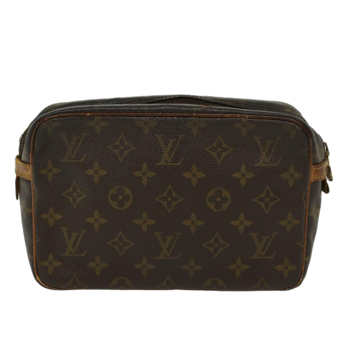 LOUIS VUITTON Monogram Compiegne 23 Clutch Bag M51847 LV 45509