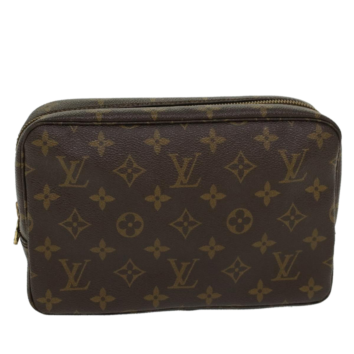LOUIS VUITTON Monogram Trousse Toilette 23 Clutch Bag M47524 LV 45510