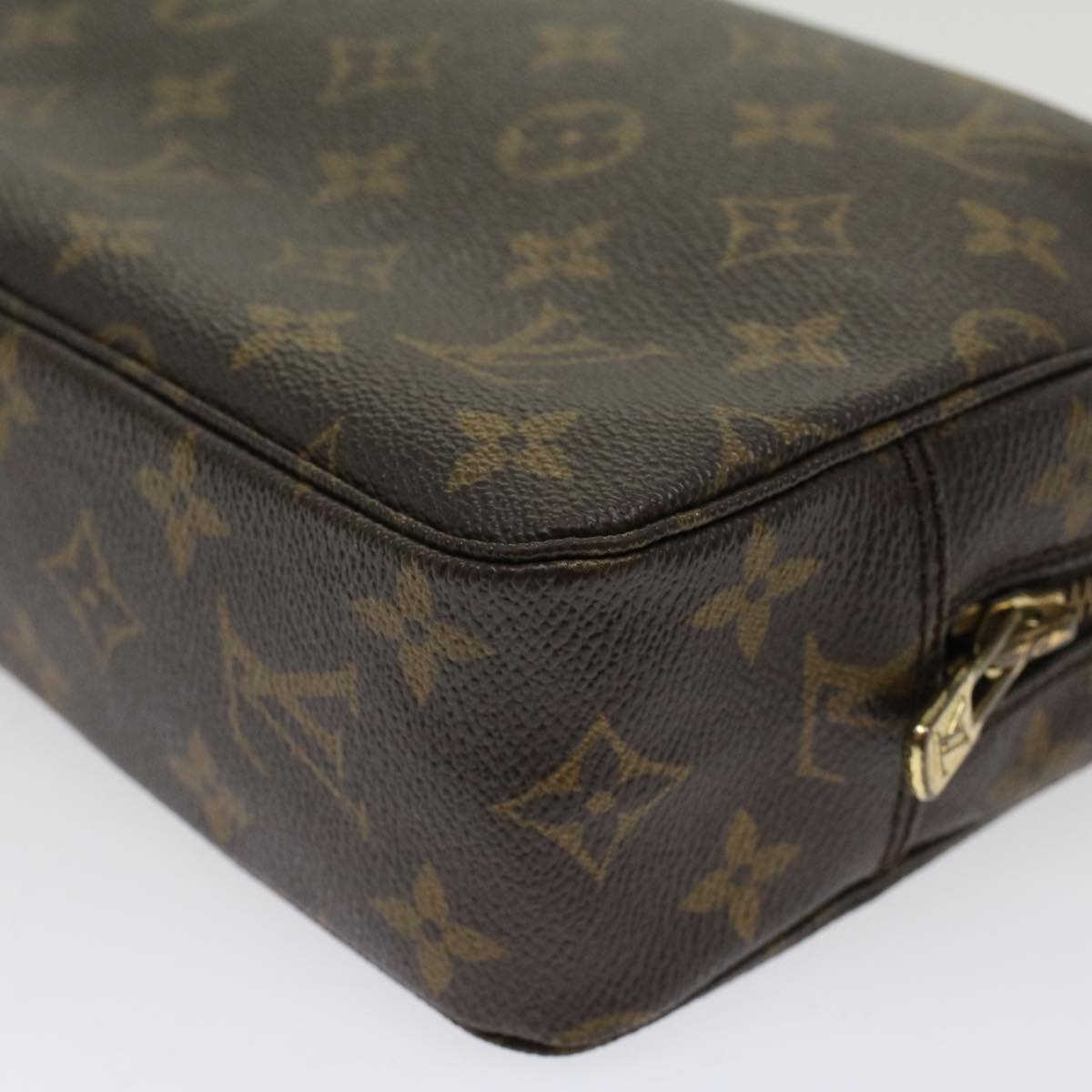 LOUIS VUITTON Monogram Trousse Toilette 23 Clutch Bag M47524 LV 45510