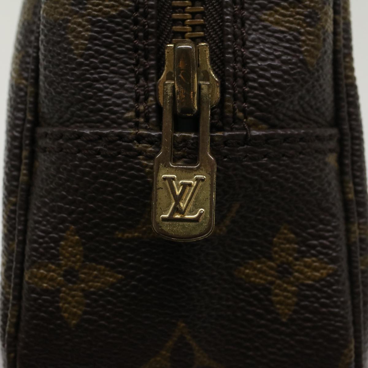 LOUIS VUITTON Monogram Trousse Toilette 23 Clutch Bag M47524 LV 45510
