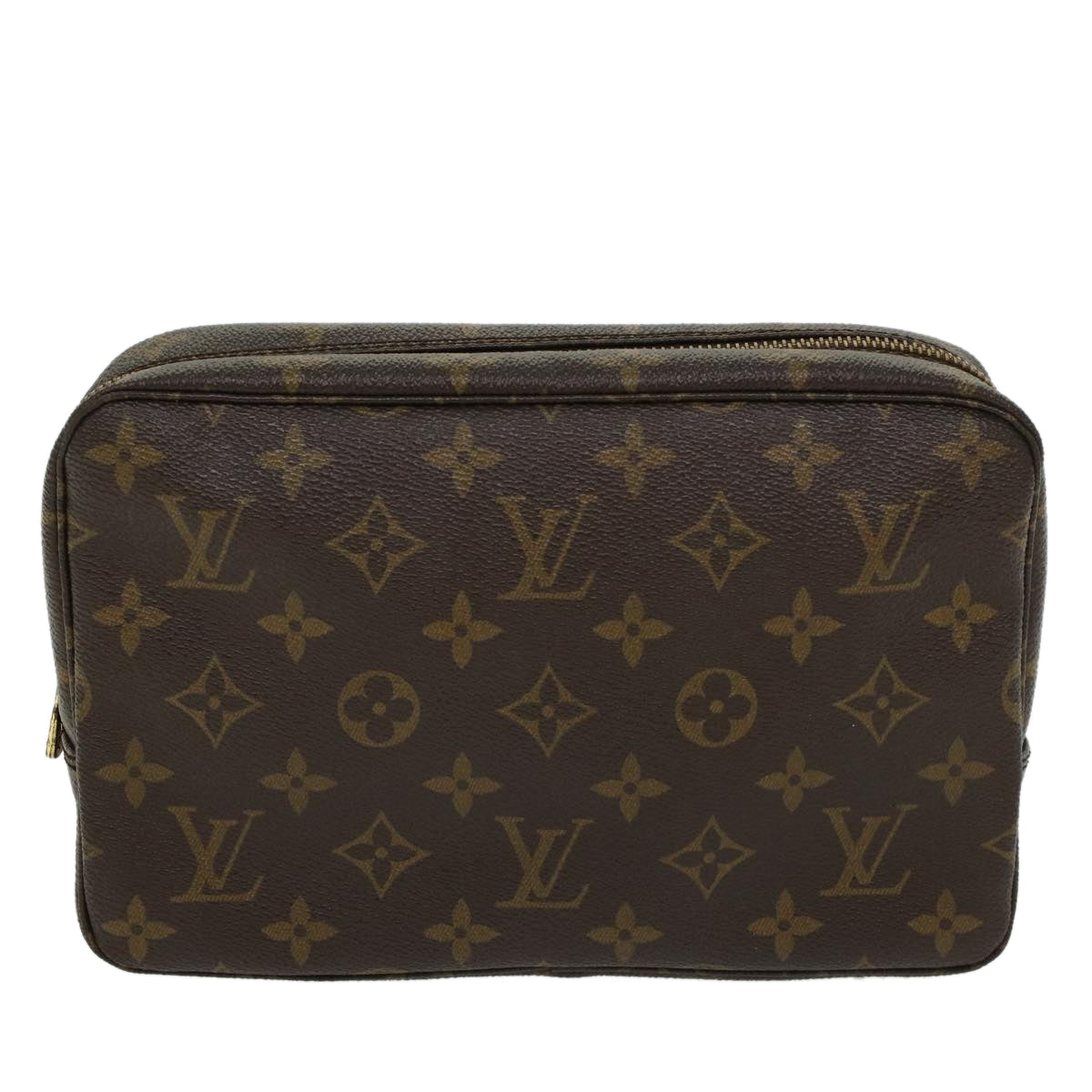 LOUIS VUITTON Monogram Trousse Toilette 23 Clutch Bag M47524 LV 45510