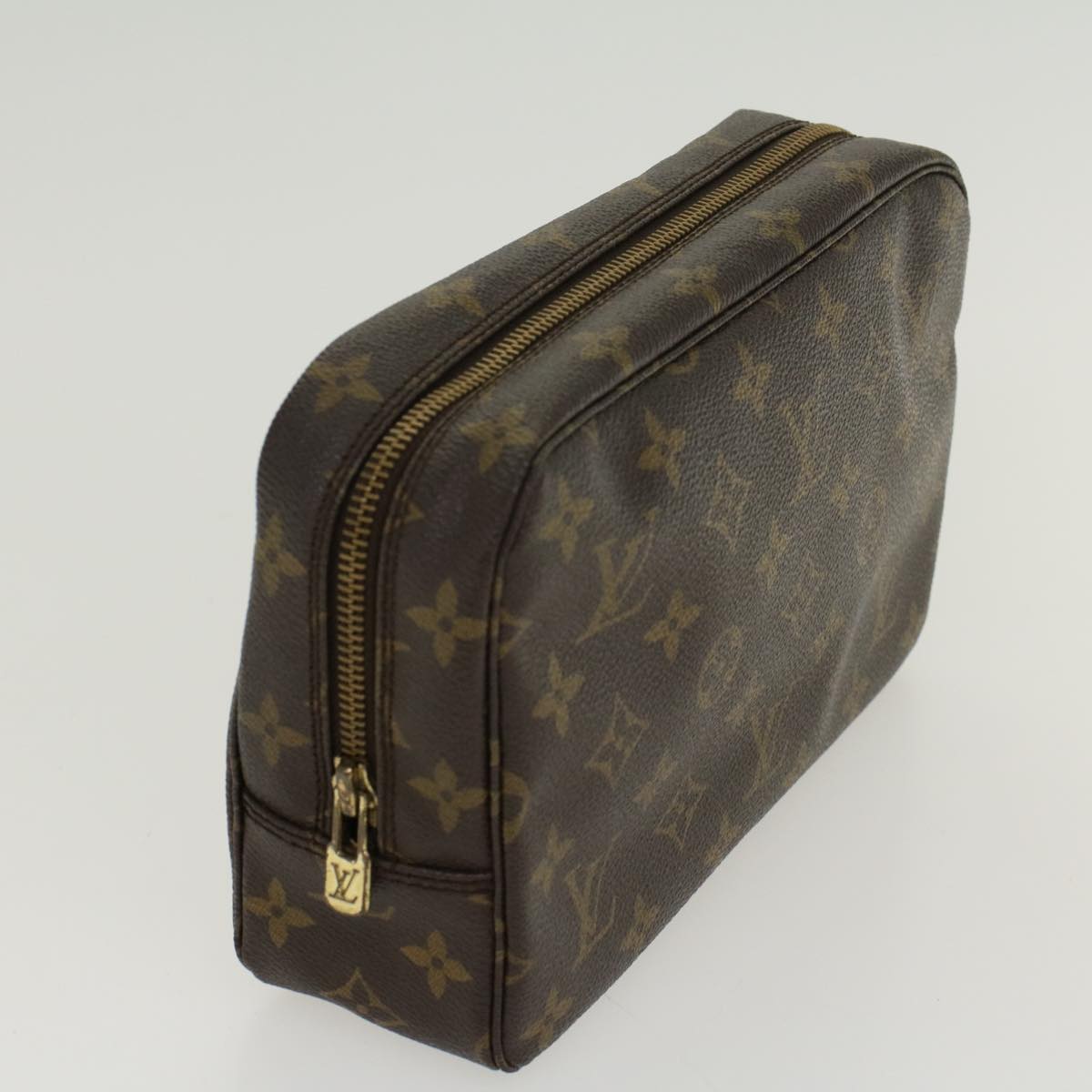 LOUIS VUITTON Monogram Trousse Toilette 23 Clutch Bag M47524 LV 45510