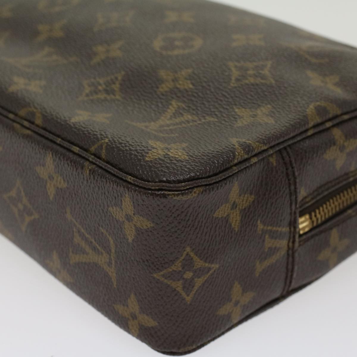 LOUIS VUITTON Monogram Trousse Toilette 23 Clutch Bag M47524 LV 45510