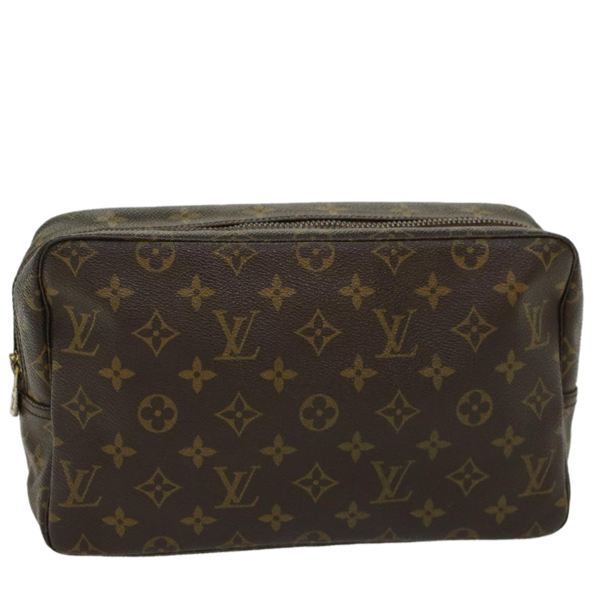 LOUIS VUITTON Monogram Trousse Toilette 28 Clutch Bag M47522 LV 45511