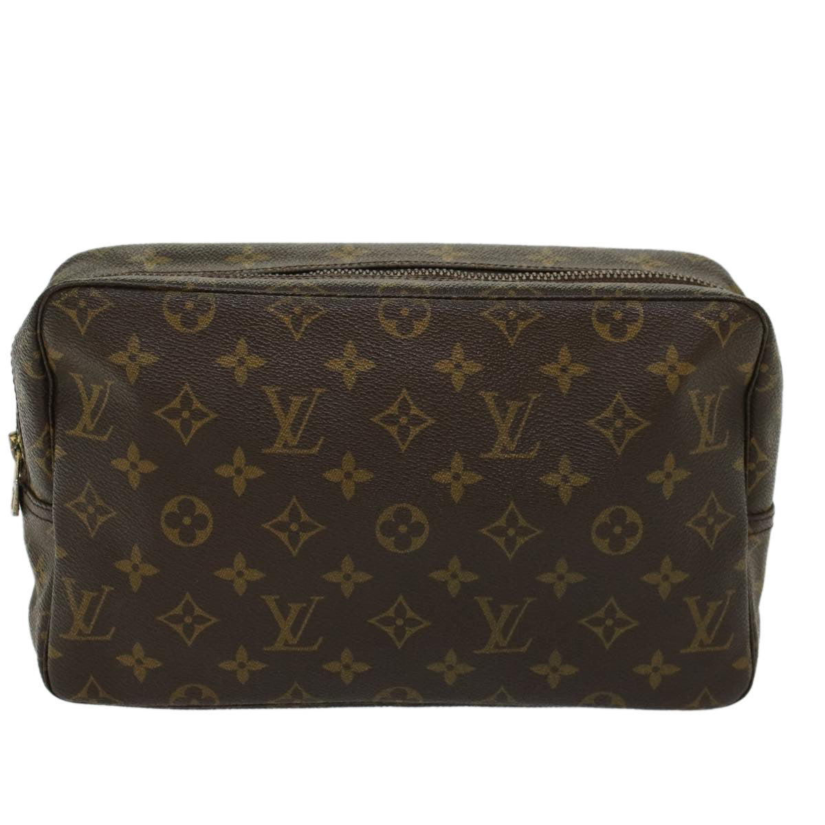 LOUIS VUITTON Monogram Trousse Toilette 28 Clutch Bag M47522 LV 45511