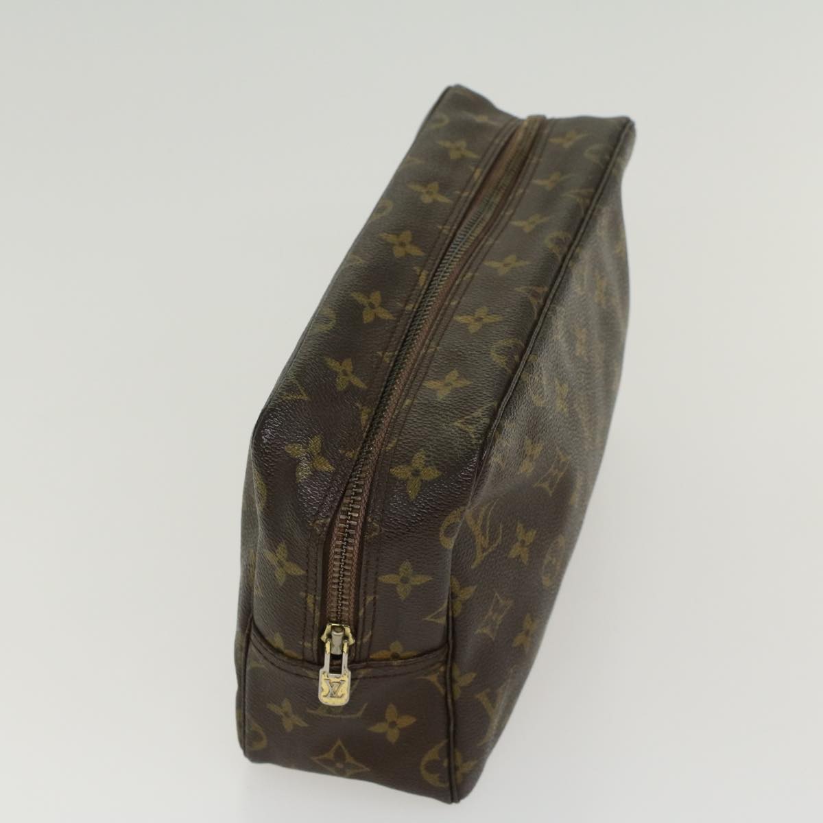 LOUIS VUITTON Monogram Trousse Toilette 28 Clutch Bag M47522 LV 45511