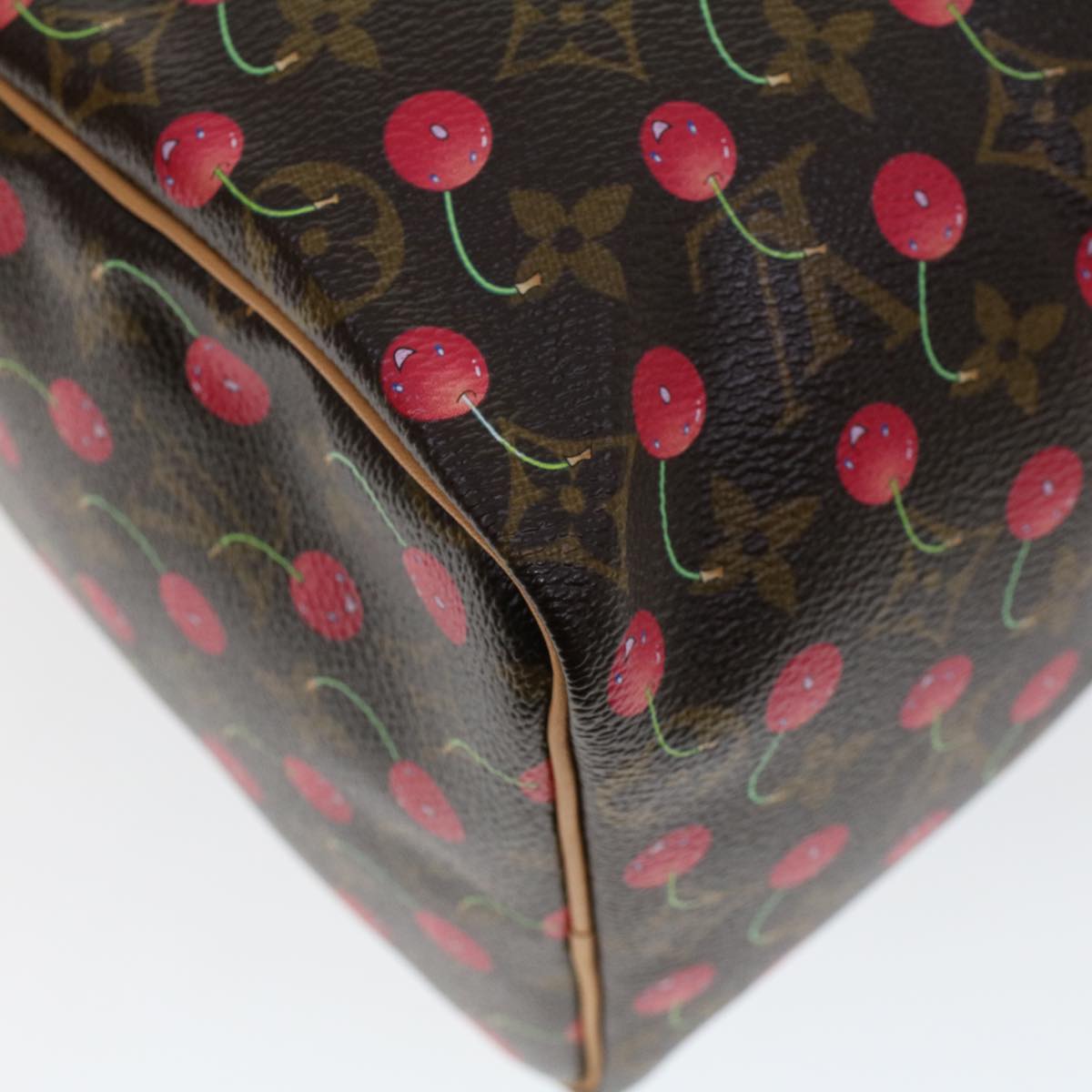 LOUIS VUITTON Monogram Cherry Speedy 25 Hand Bag M41528 LV 45514