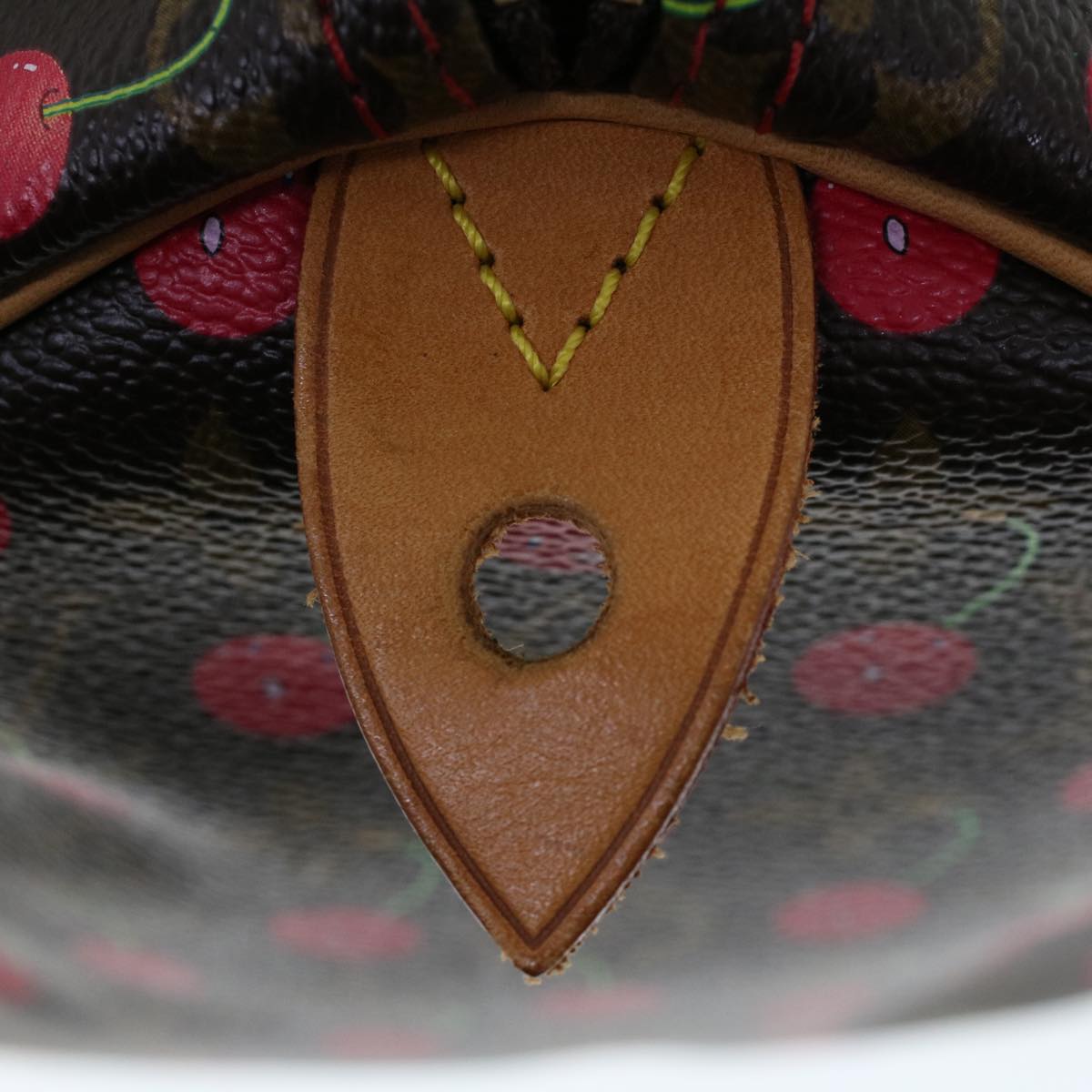 LOUIS VUITTON Monogram Cherry Speedy 25 Hand Bag M41528 LV 45514