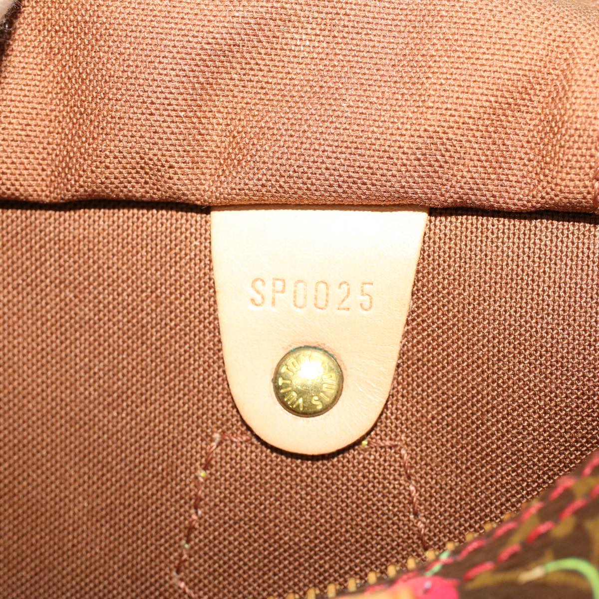 LOUIS VUITTON Monogram Cherry Speedy 25 Hand Bag M41528 LV 45514