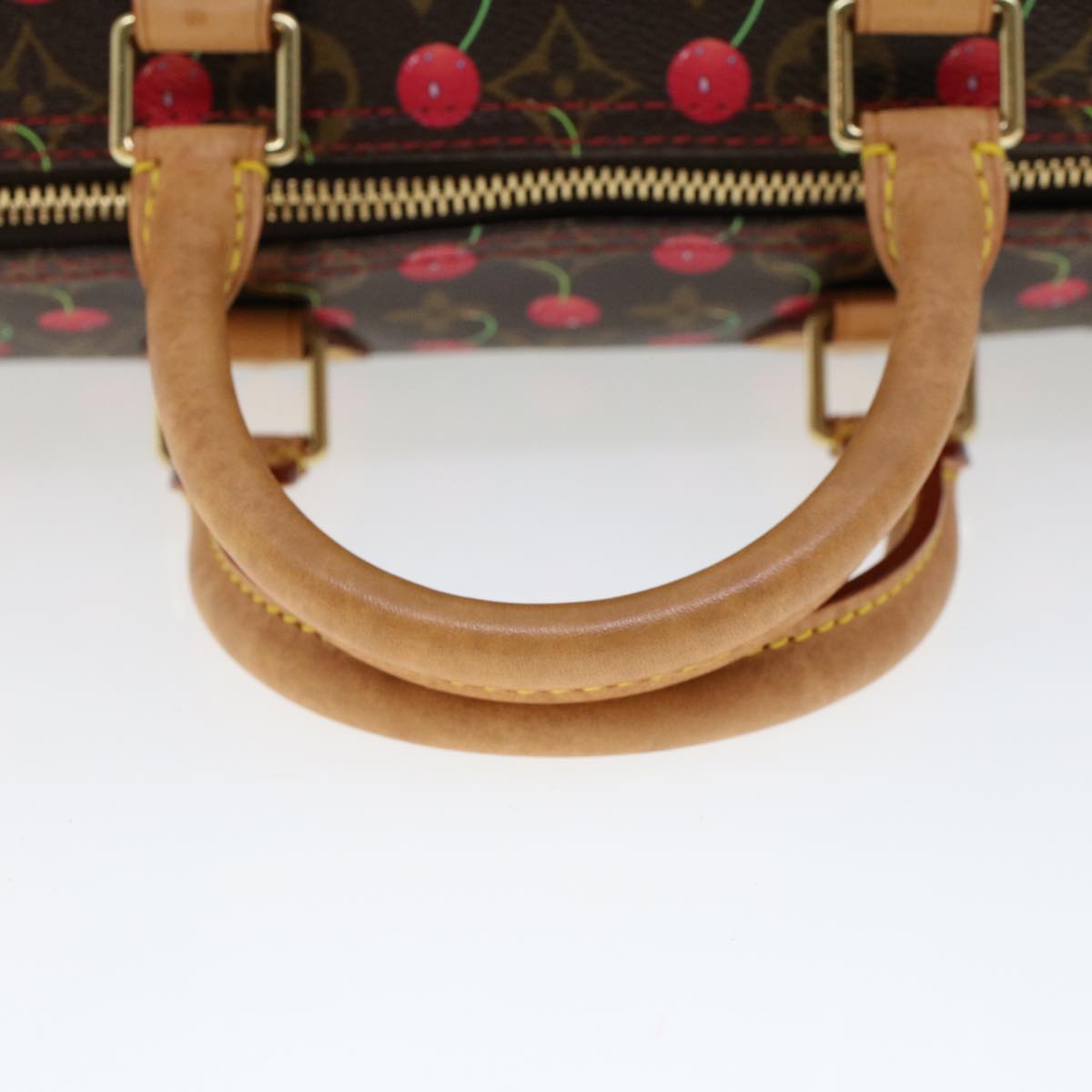 LOUIS VUITTON Monogram Cherry Speedy 25 Hand Bag M41528 LV 45514