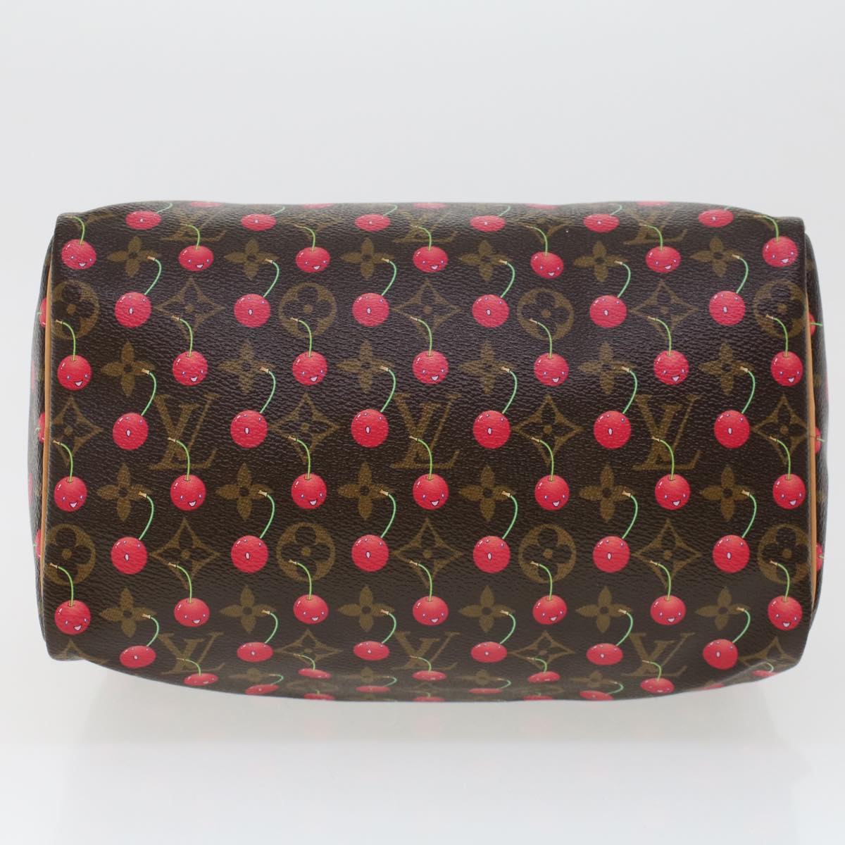 LOUIS VUITTON Monogram Cherry Speedy 25 Hand Bag M41528 LV 45514