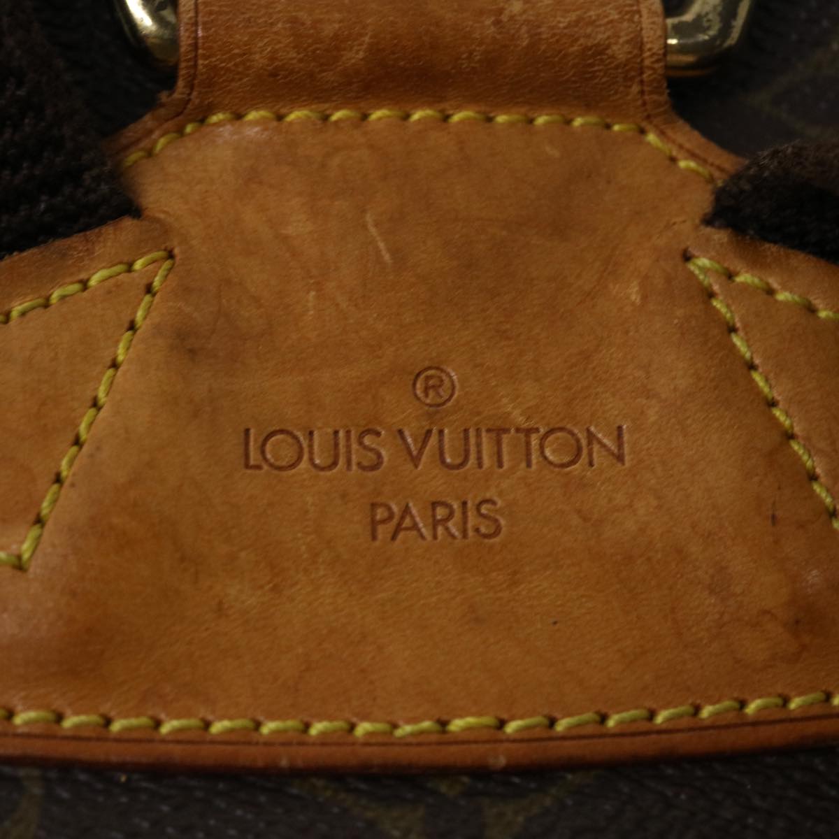 LOUIS VUITTON Monogram Montsouris GM Backpack M51135 LV 45515