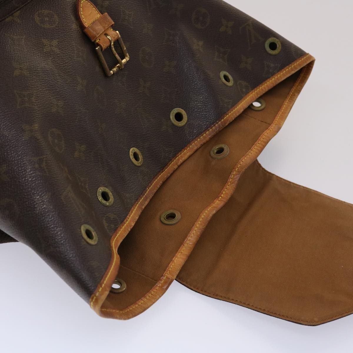 LOUIS VUITTON Monogram Montsouris GM Backpack M51135 LV 45515