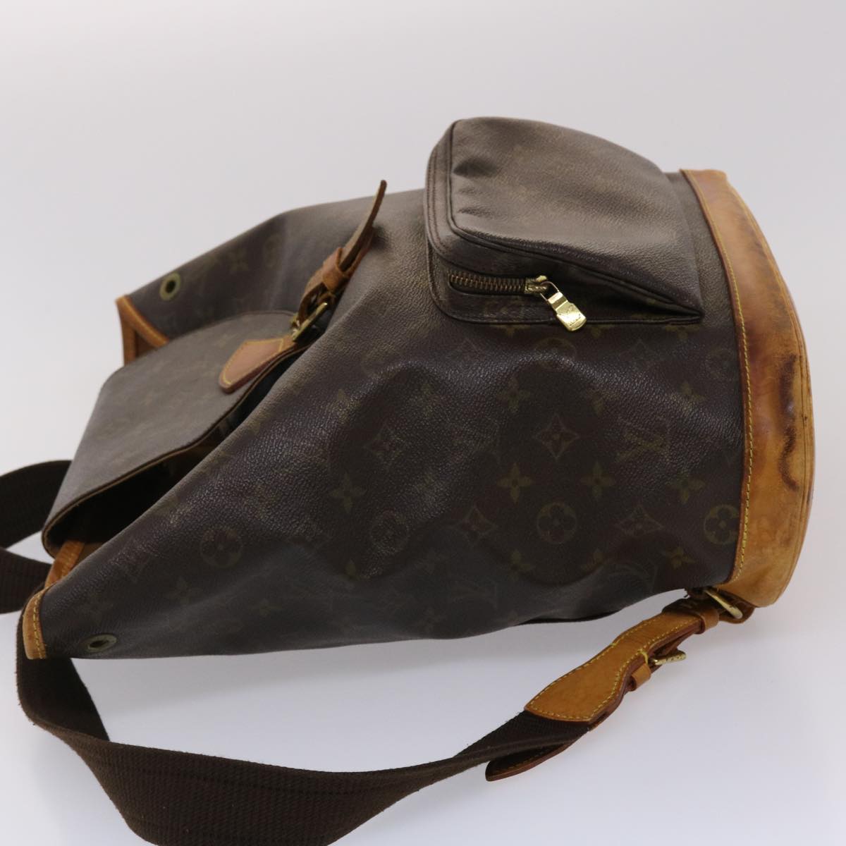 LOUIS VUITTON Monogram Montsouris GM Backpack M51135 LV 45515