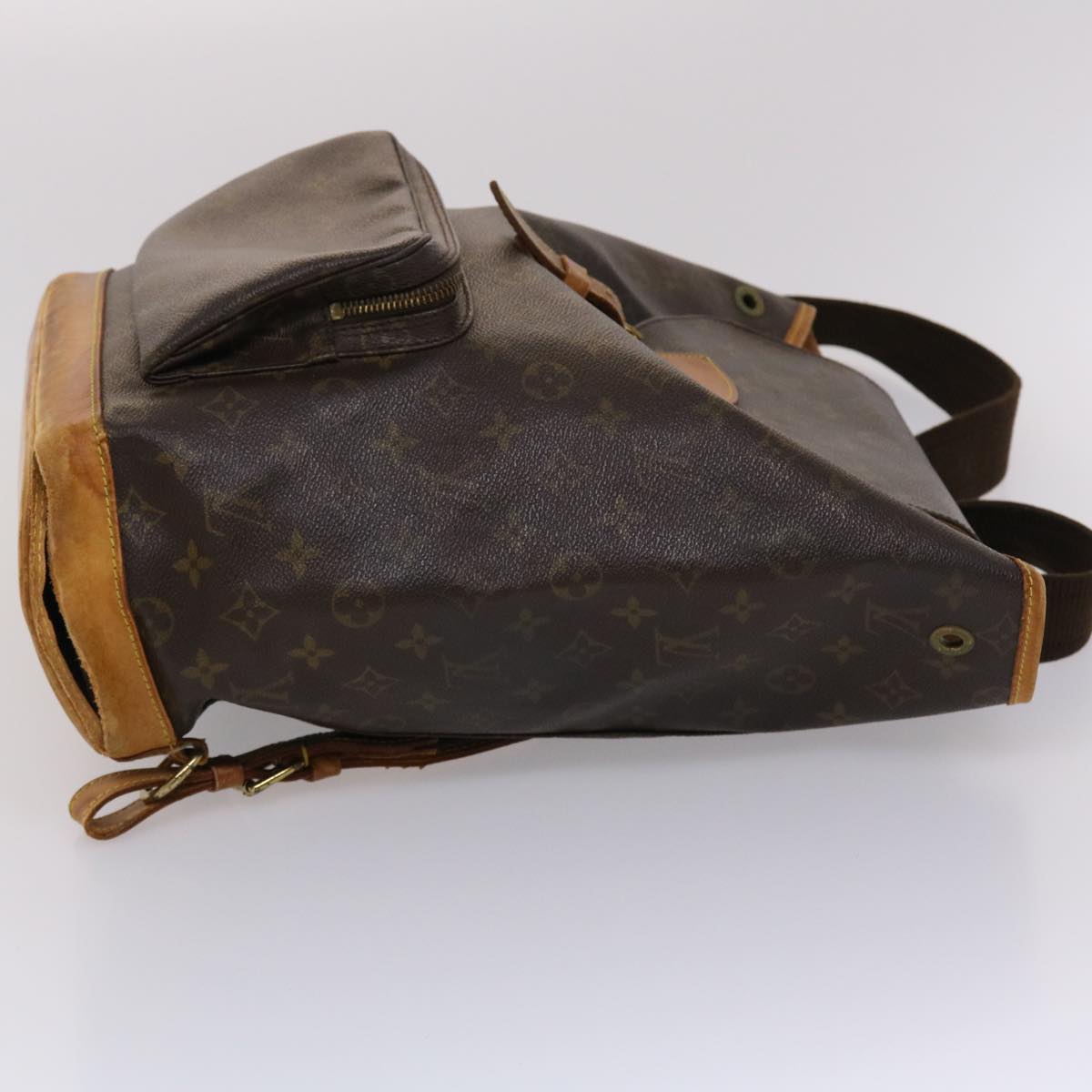 LOUIS VUITTON Monogram Montsouris GM Backpack M51135 LV 45515