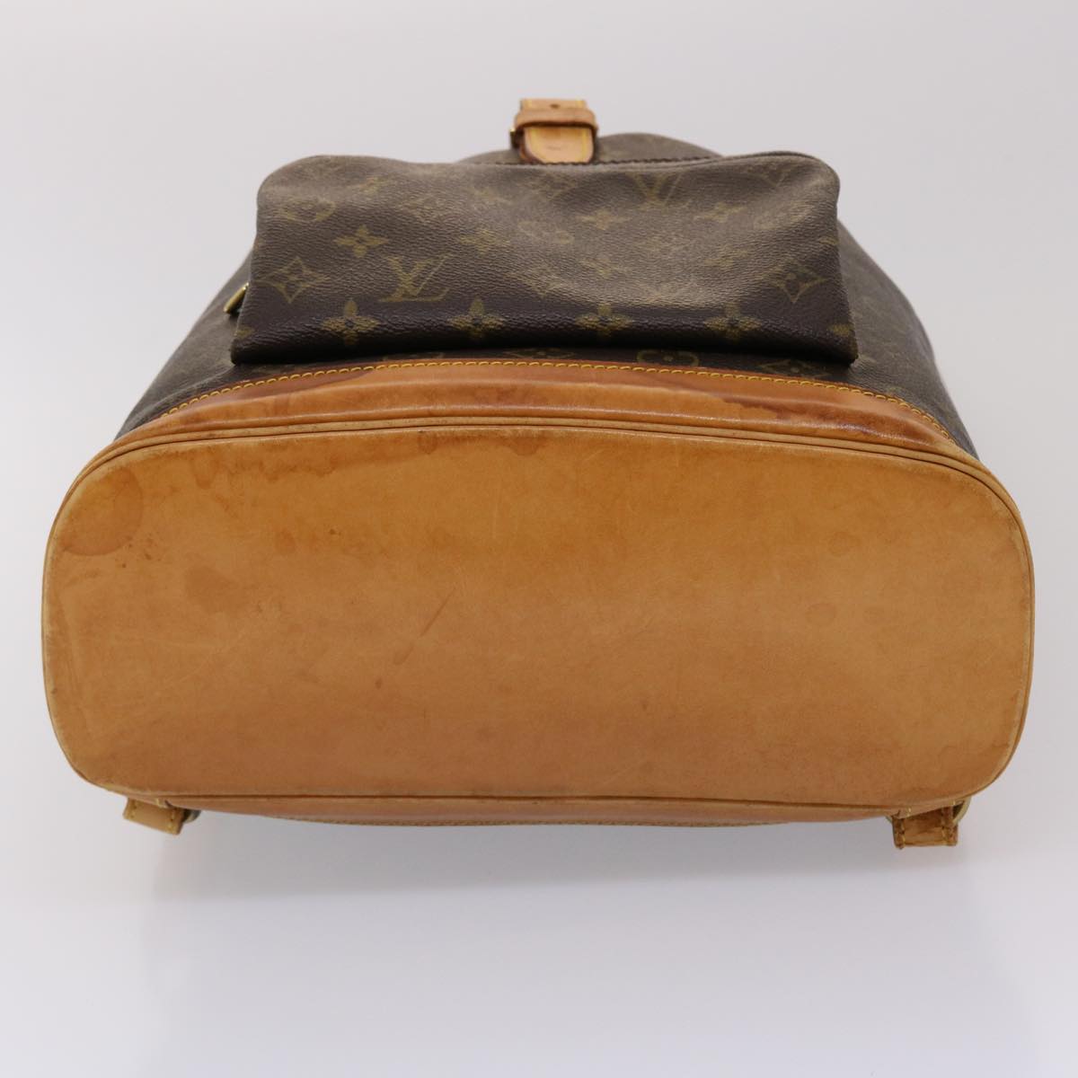 LOUIS VUITTON Monogram Montsouris GM Backpack M51135 LV 45516