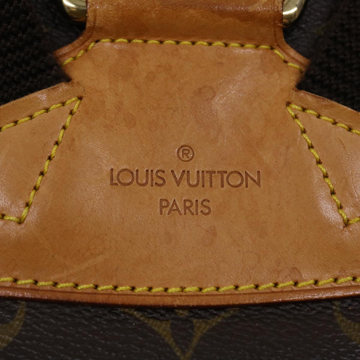 LOUIS VUITTON Monogram Montsouris GM Backpack M51135 LV 45516