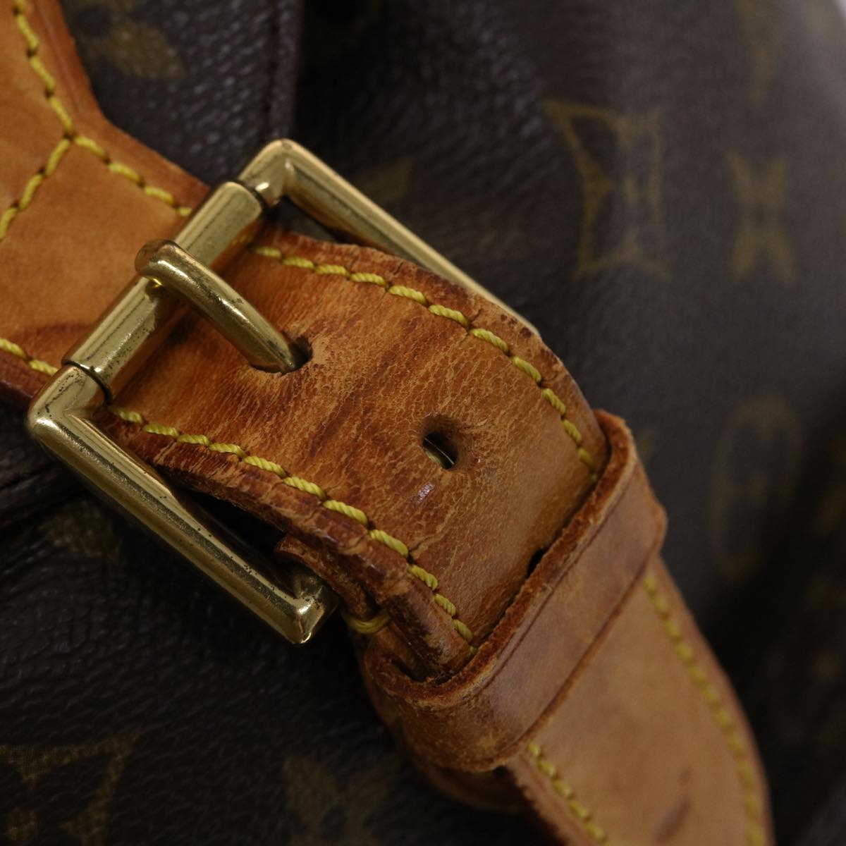 LOUIS VUITTON Monogram Montsouris GM Backpack M51135 LV 45516
