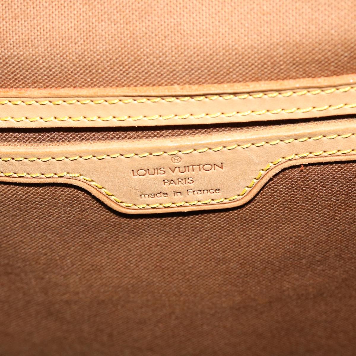 LOUIS VUITTON Monogram Montsouris GM Backpack M51135 LV 45516