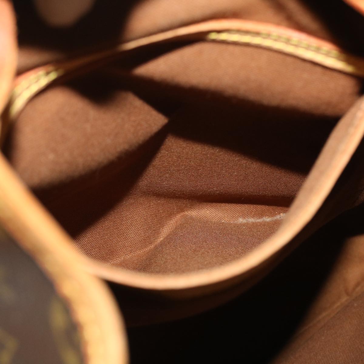 LOUIS VUITTON Monogram Montsouris GM Backpack M51135 LV 45516