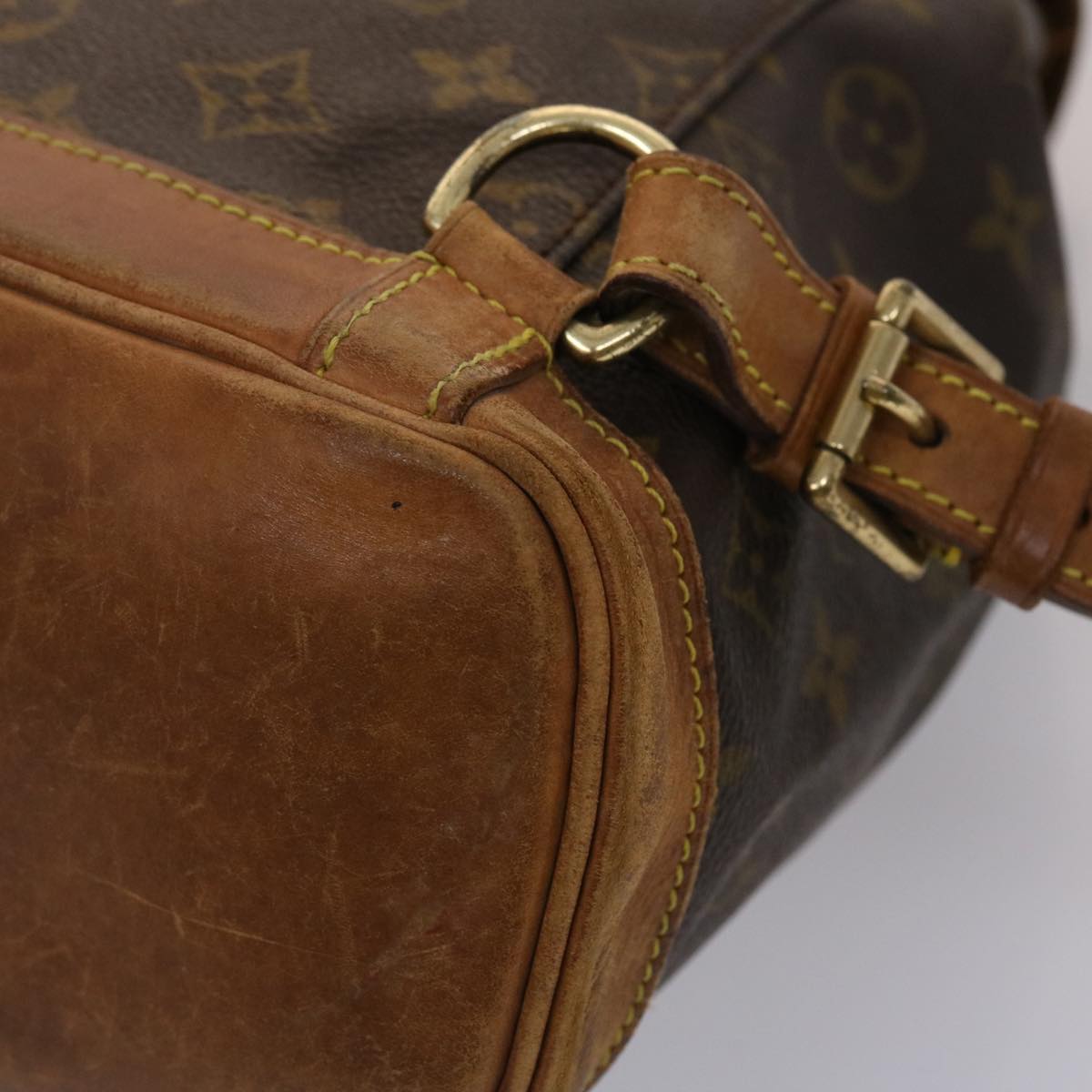 LOUIS VUITTON Monogram Montsouris MM Backpack M51136 LV 45517