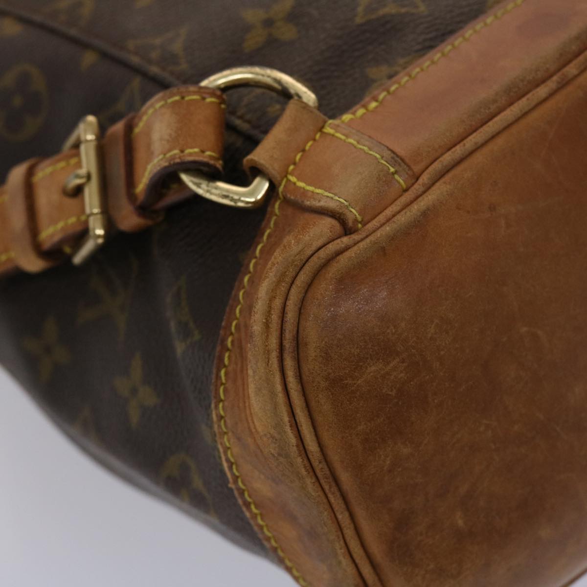 LOUIS VUITTON Monogram Montsouris MM Backpack M51136 LV 45517